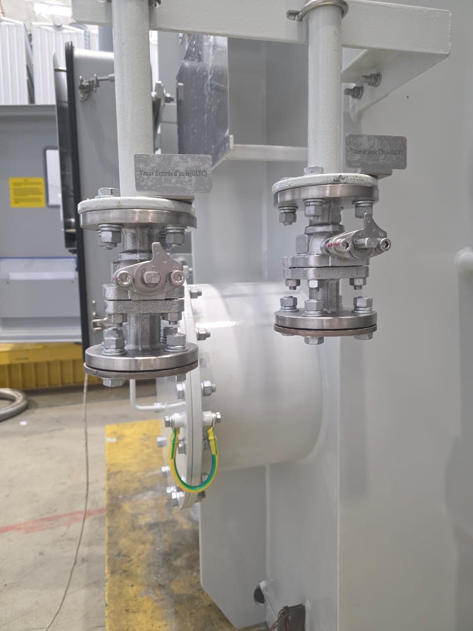 OLTC oil valves